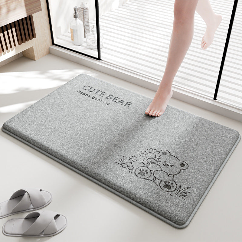 Niedlicher Bären-Design Badezimmermatte Brehn