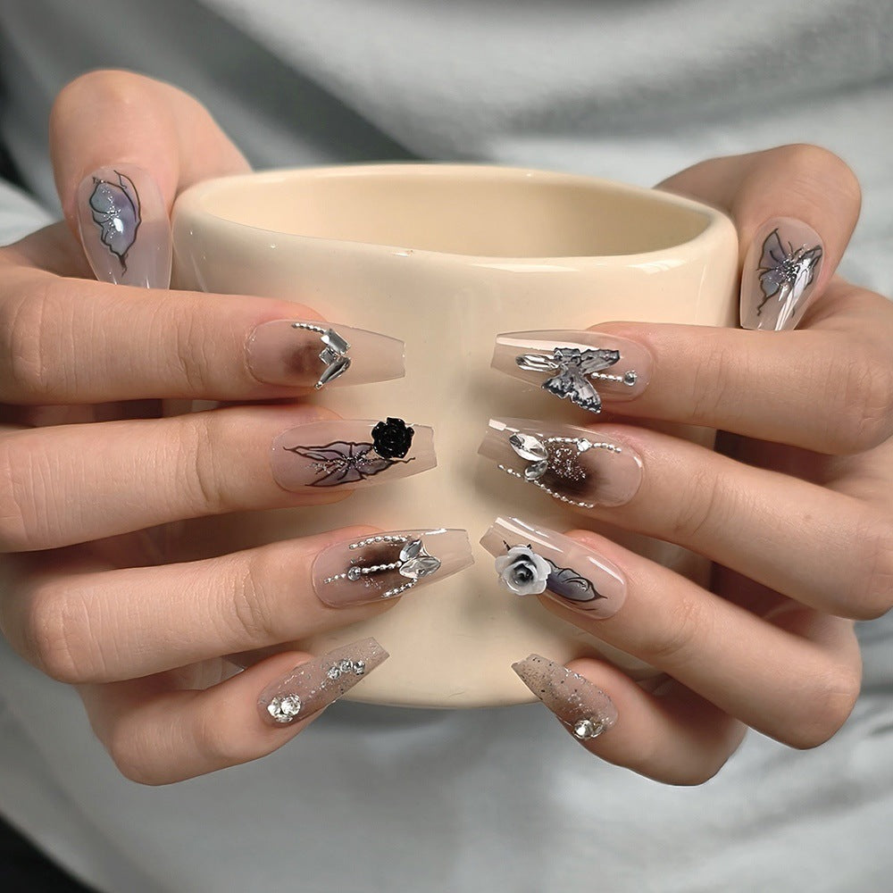 Künstlerische Nageldesign Verlängerungen Brehn