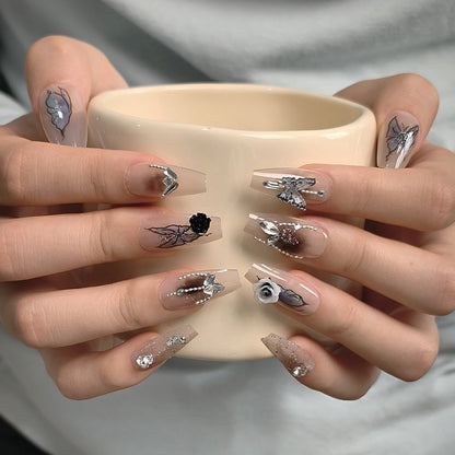 Künstlerische Nageldesign Verlängerungen Brehn