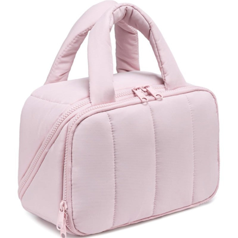 Damen isolierte Kühltasche mit doppeltem Reißverschluss und robusten Griffen Brehn