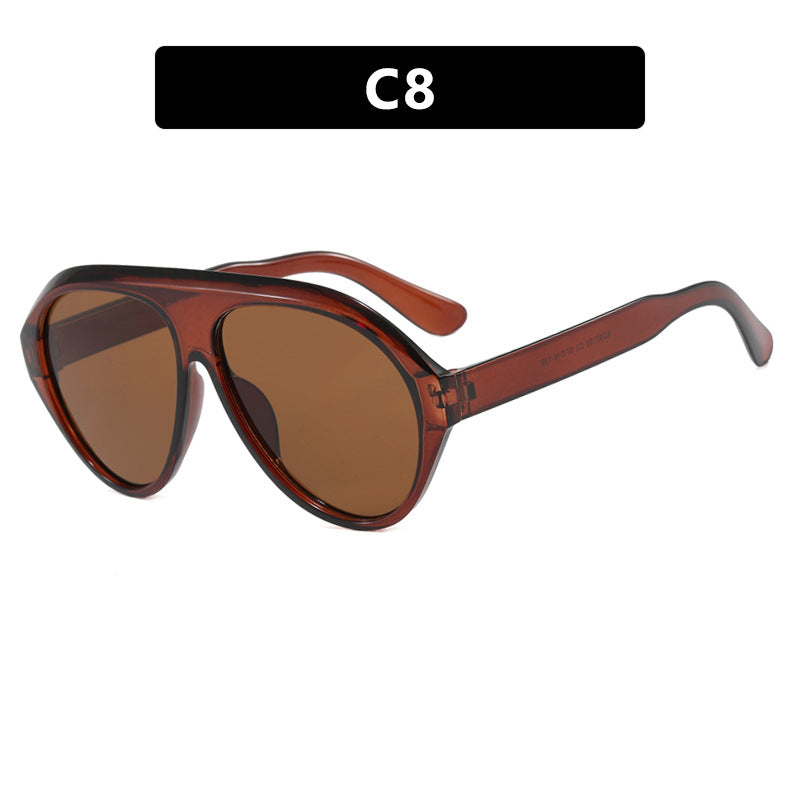 Damen oversized Sonnenbrille mit stilvollem Design und schützendem UV-Filter Brehn