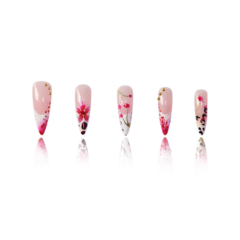 Premium Floral Acryl Nagelkunst Set Brehn