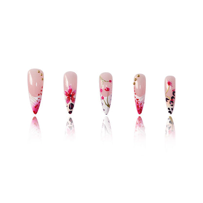 Premium Floral Acryl Nagelkunst Set Brehn