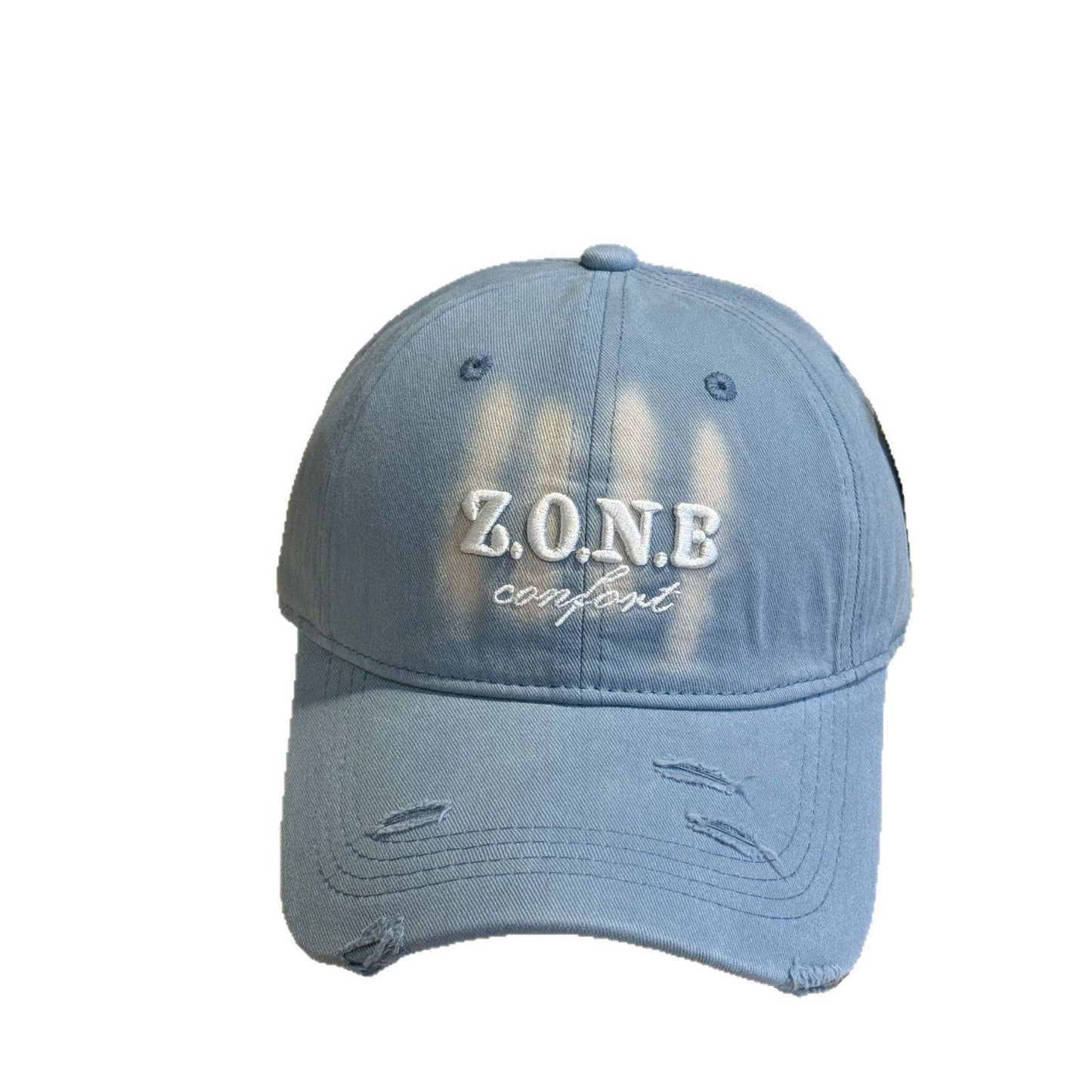 Unisex Distressed Baumwoll Baseballmütze Brehn