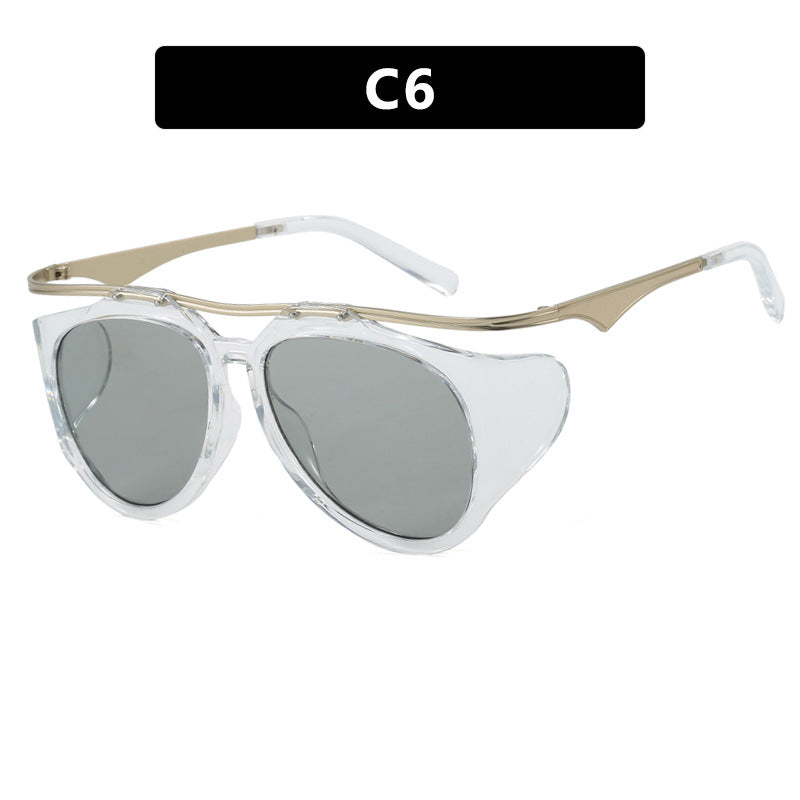 Damen Cat-Eye Sonnenbrille mit einzigartigem Design und schützenden Gläsern Brehn