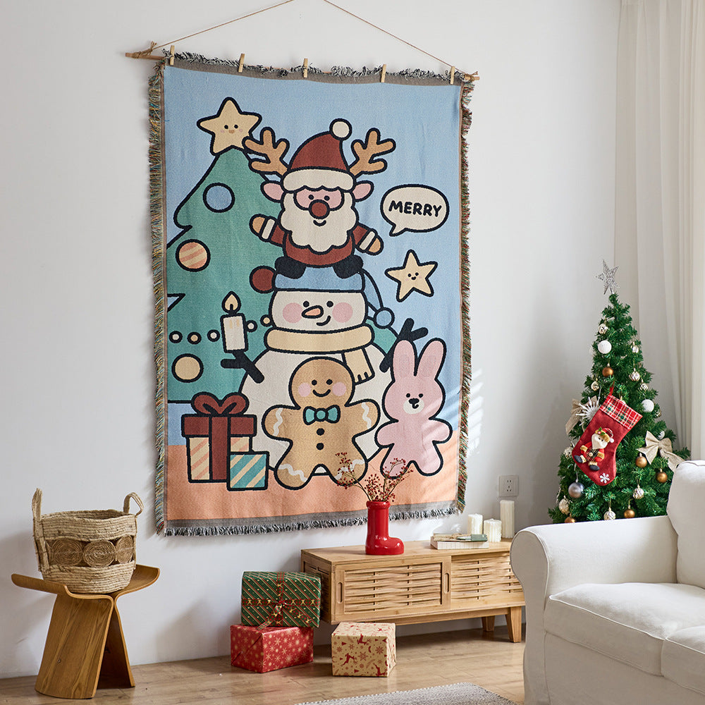 Verspieltes, urlaubsbezogenes Wandteppich-Wandbehang