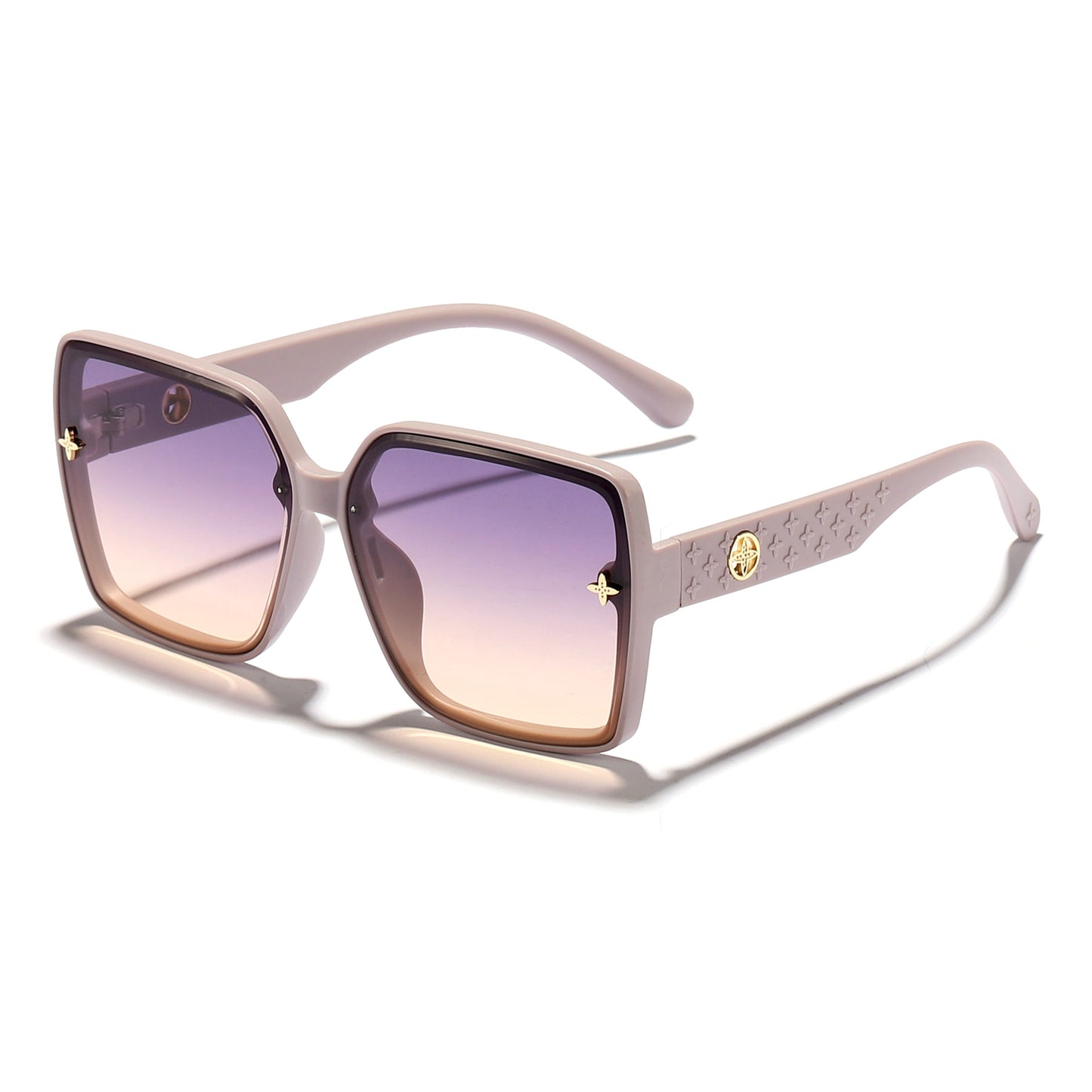 Damen oversized quadratische Sonnenbrille mit elegantem Design Brehn