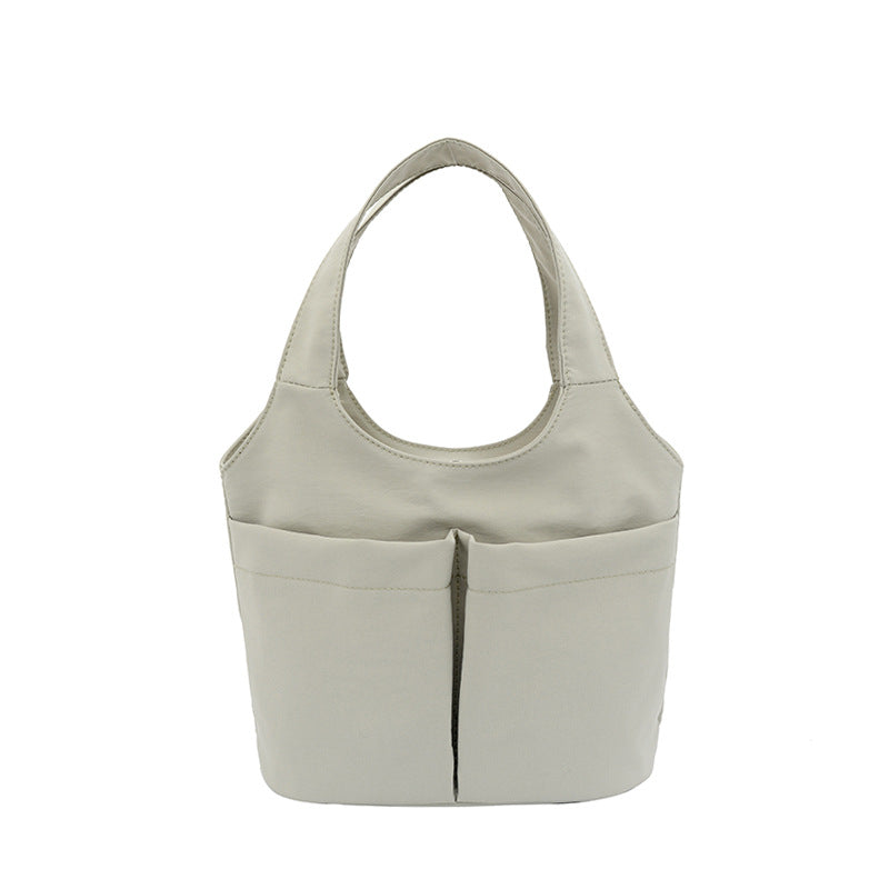 Minimalist Strukturierte Schultertasche