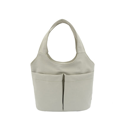 Minimalist Strukturierte Schultertasche