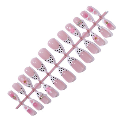 Florale Akzent Stiletto Nagelkunst Extensions Brehn