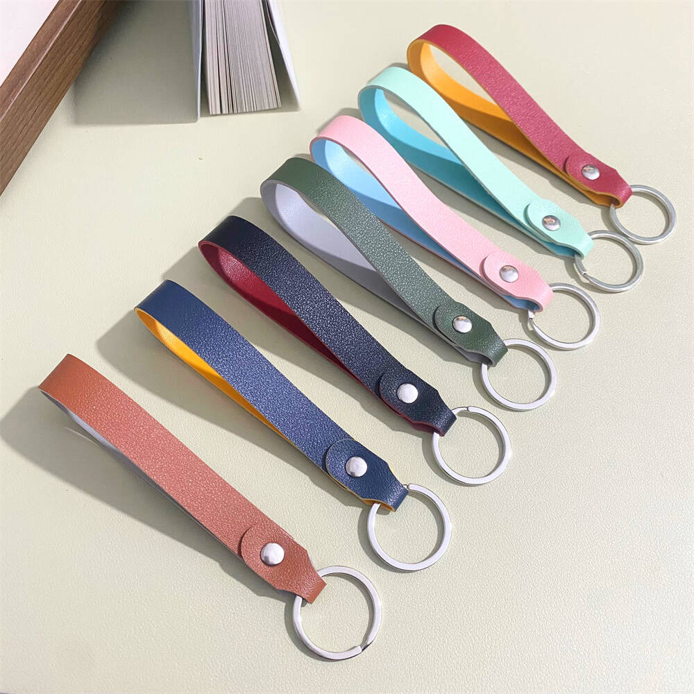 Premium Leder Schlüsselanhänger Halter Brehn