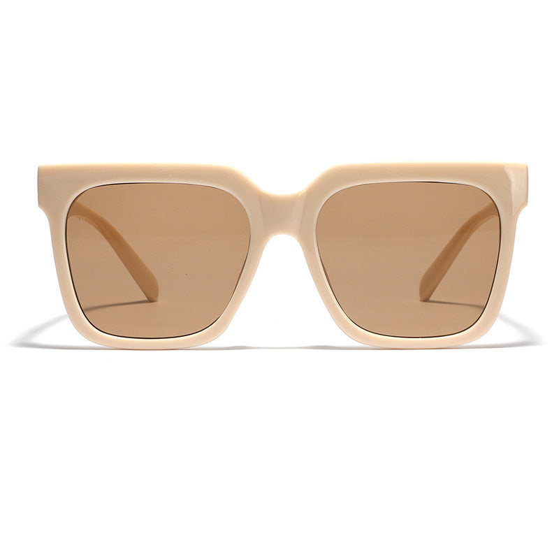 Damen quadratische Sonnenbrille mit elegantem Schildpatt-Design Brehn
