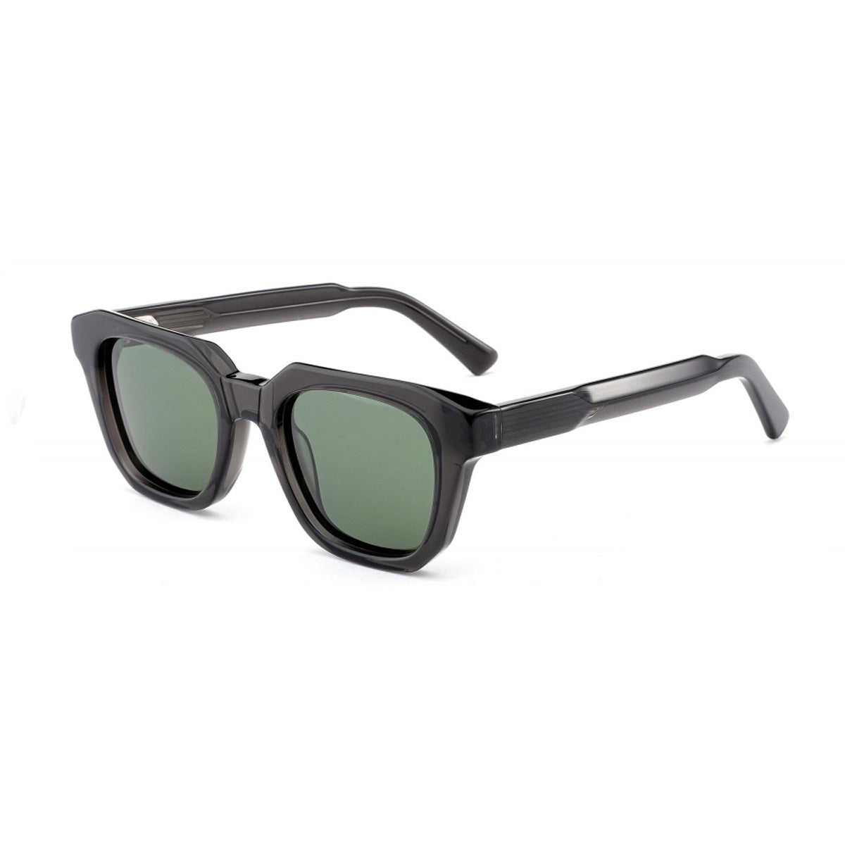Damen quadratische Sonnenbrille im modischen Acetat-Design Brehn