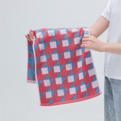 Weiches Jacquard-Gästetuch mit Kirschmuster Brehn