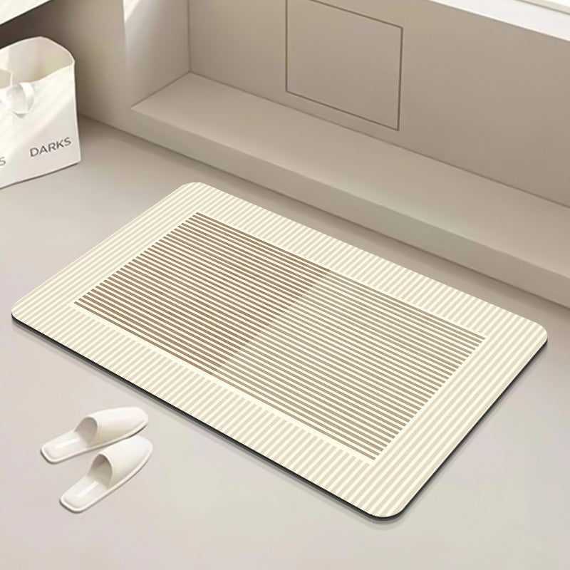 Modern Geometrische Badematte Brehn