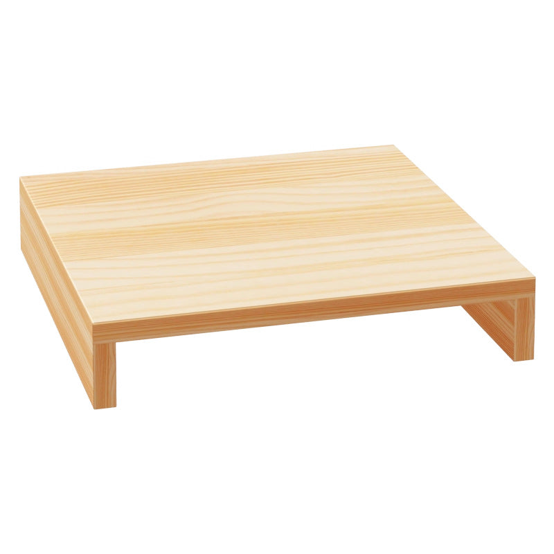 Niedrigprofilige Plattform für Küchengeräte aus massivem Holz