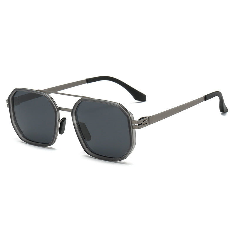 Damen Elegante Achtkantige Sonnenbrille Brehn