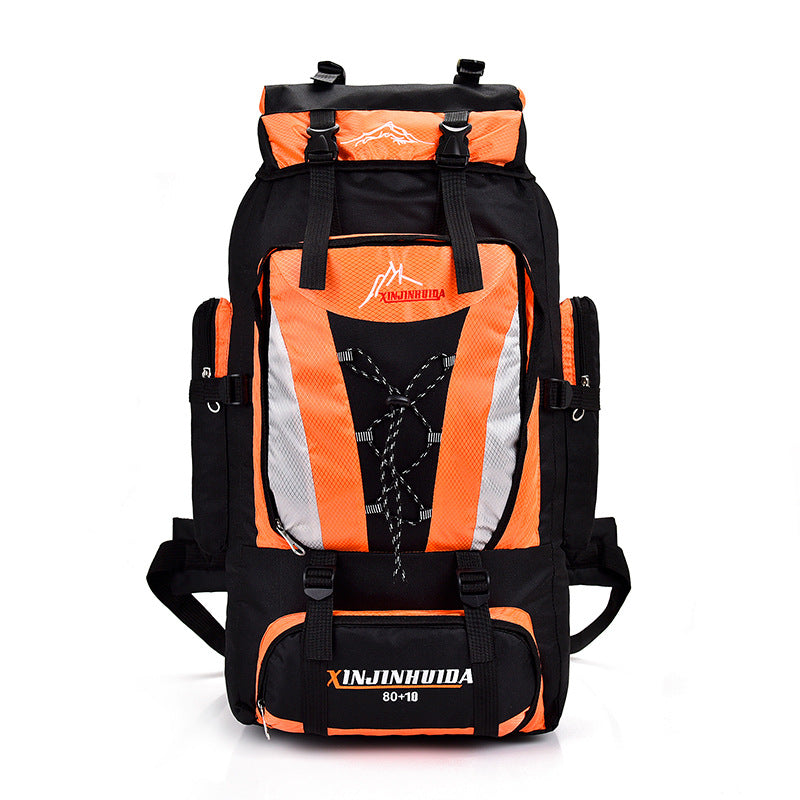 Unisex nan großer Trekkingrucksack mit Volumen-Erweiterung und ergonomischem Tragesystem Brehn