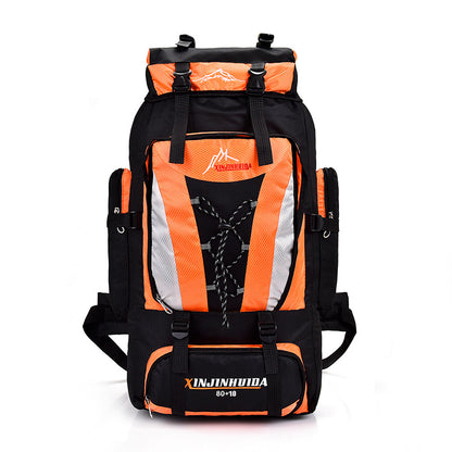 Unisex nan großer Trekkingrucksack mit Volumen-Erweiterung und ergonomischem Tragesystem Brehn