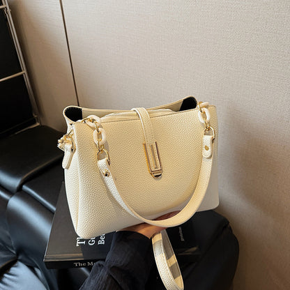Elegante Leder Handtasche