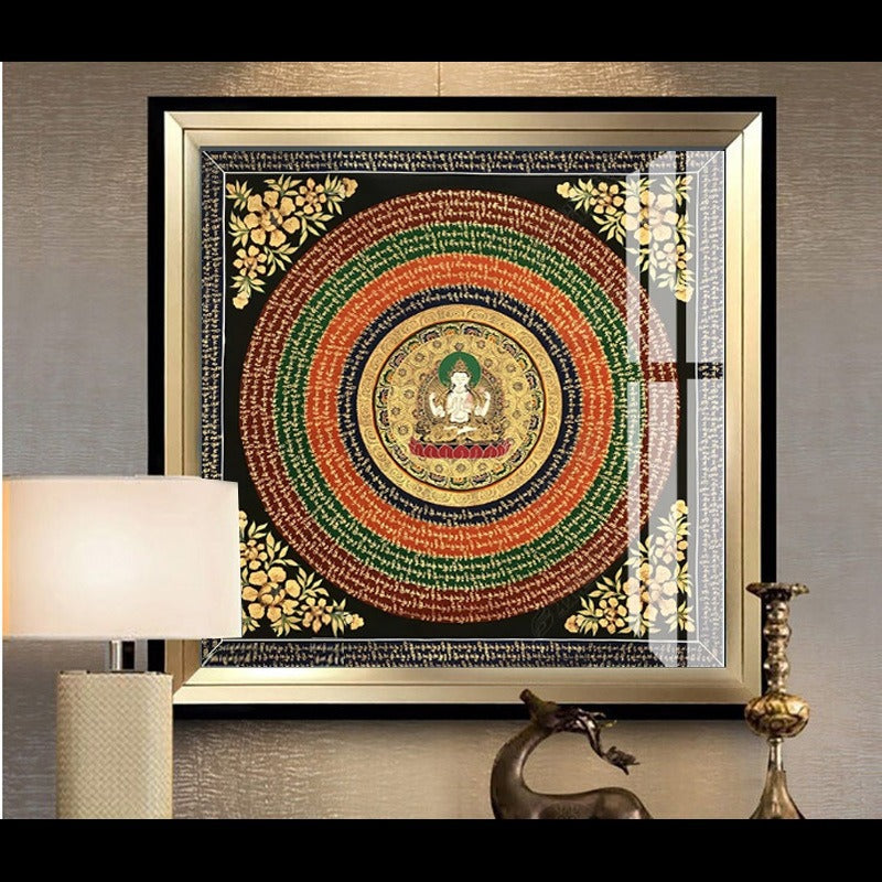 Mandala Wandkunst
