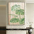 Botanische Relief-Leinwandkunstwerke