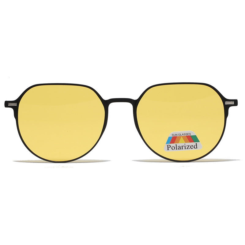 Damen modische Sonnenbrille mit unterschiedlichen Gläsern Brehn