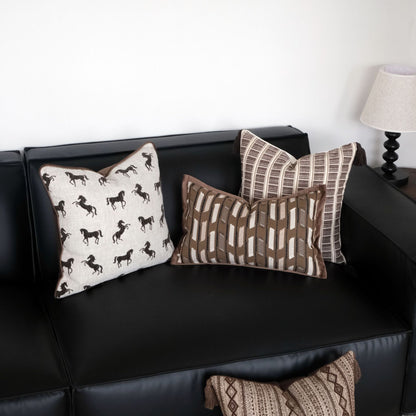 Strukturierte Wurfkissen für Sofa Wohnkultur