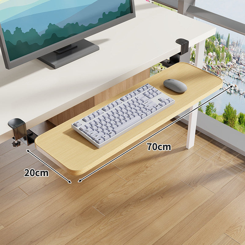 Untertisch-Rollende ergonomische Tastatur- und Mausablage mit Klemmbefestigung