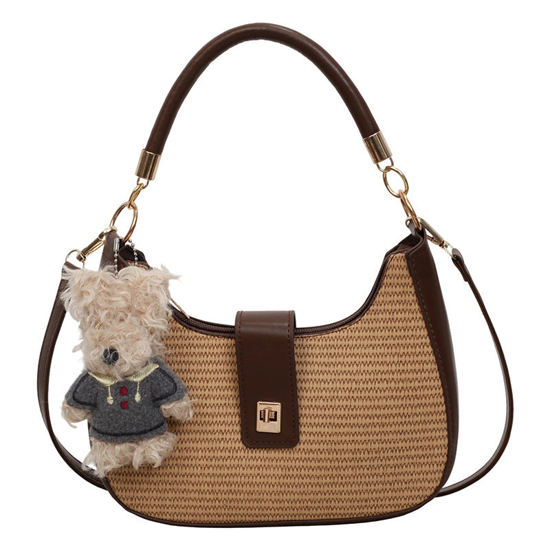 Gewebte Schultertasche