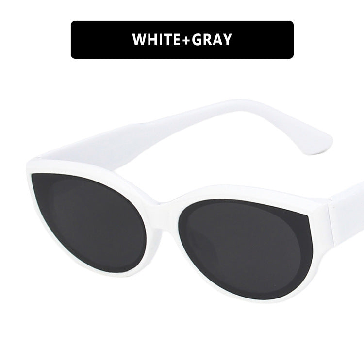 Damen Cat-Eye Sonnenbrille mit stilvollem Leopardenmuster und UV-Schutz Brehn