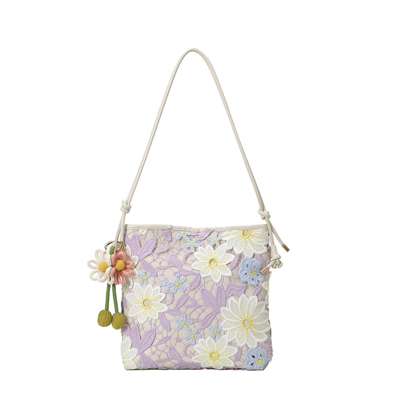 Kunstvoll Bestickte Handtasche Brehn