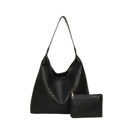 Elegante strukturiert Leder Hobo Handtasche Brehn