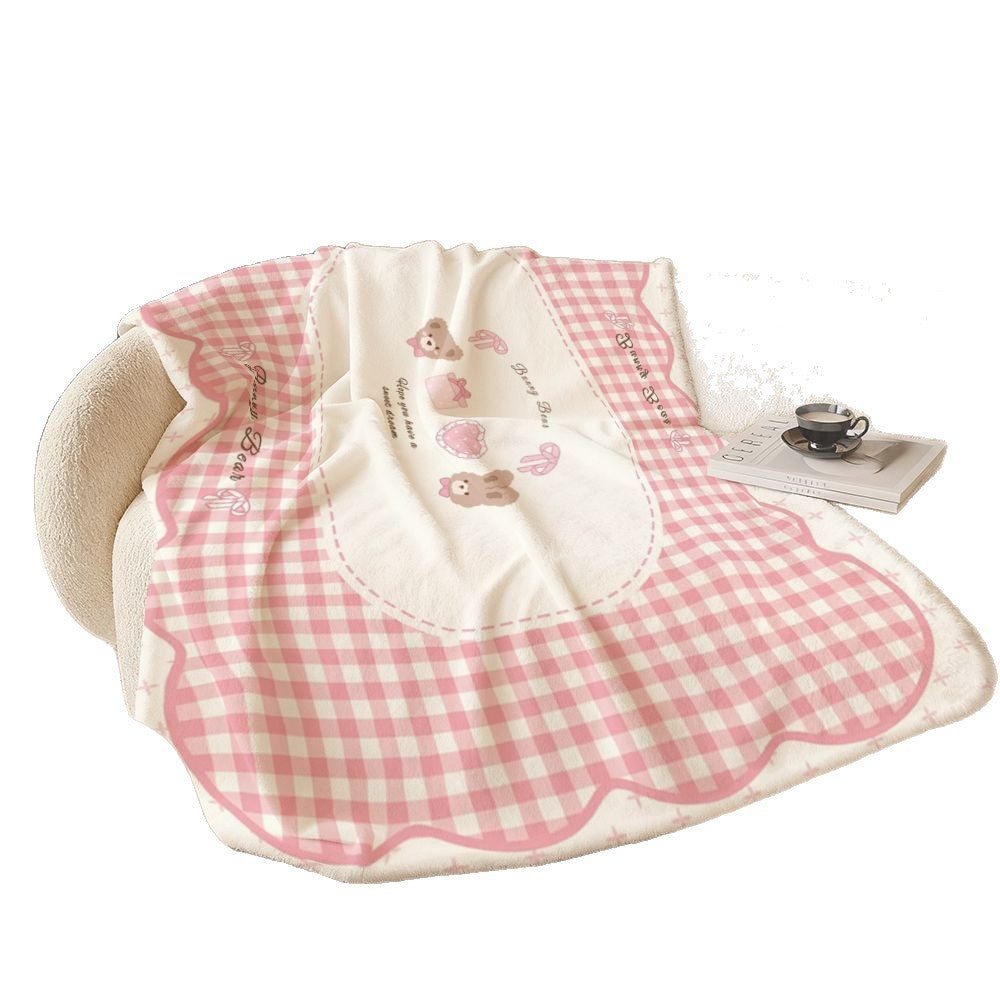 Damen Kuscheldecke aus hochwertigem Mikrofaser Brehn