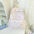 Verspielter Charakter-Druck-Rucksack