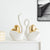 Elegante und romantische Schwäne Dekorationsfigur Brehn