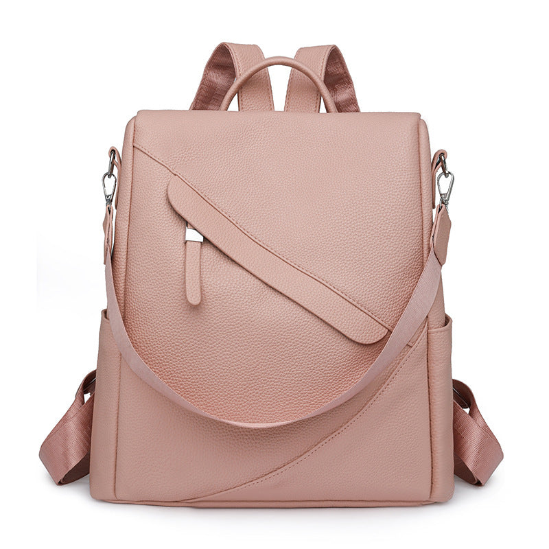 Eleganter Leder Laptop-Rucksack Brehn