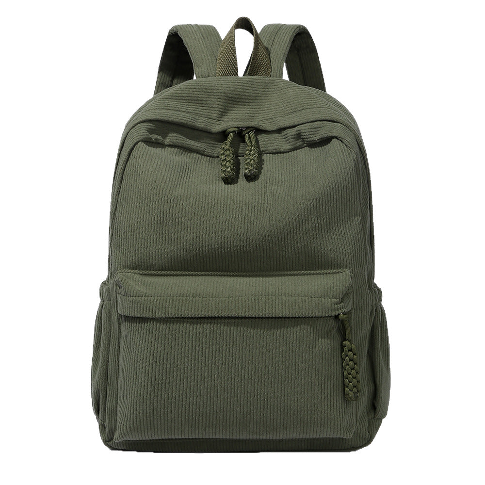 Lässiger Corduroy Rucksack Brehn