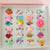 Unisex Bunte und kreative Eiskrem-Haarclips Brehn