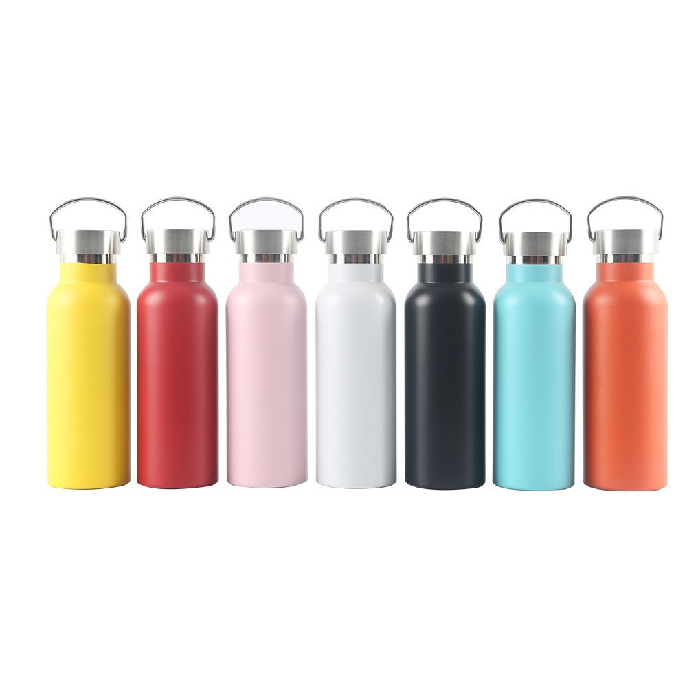 Damen hochwertige Thermosflasche mit praktischem Tragegriff Brehn