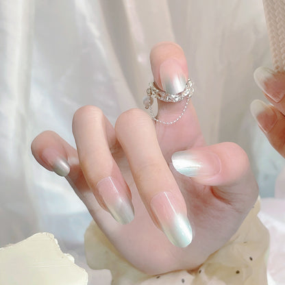 Iridescent Press-On Nagelset