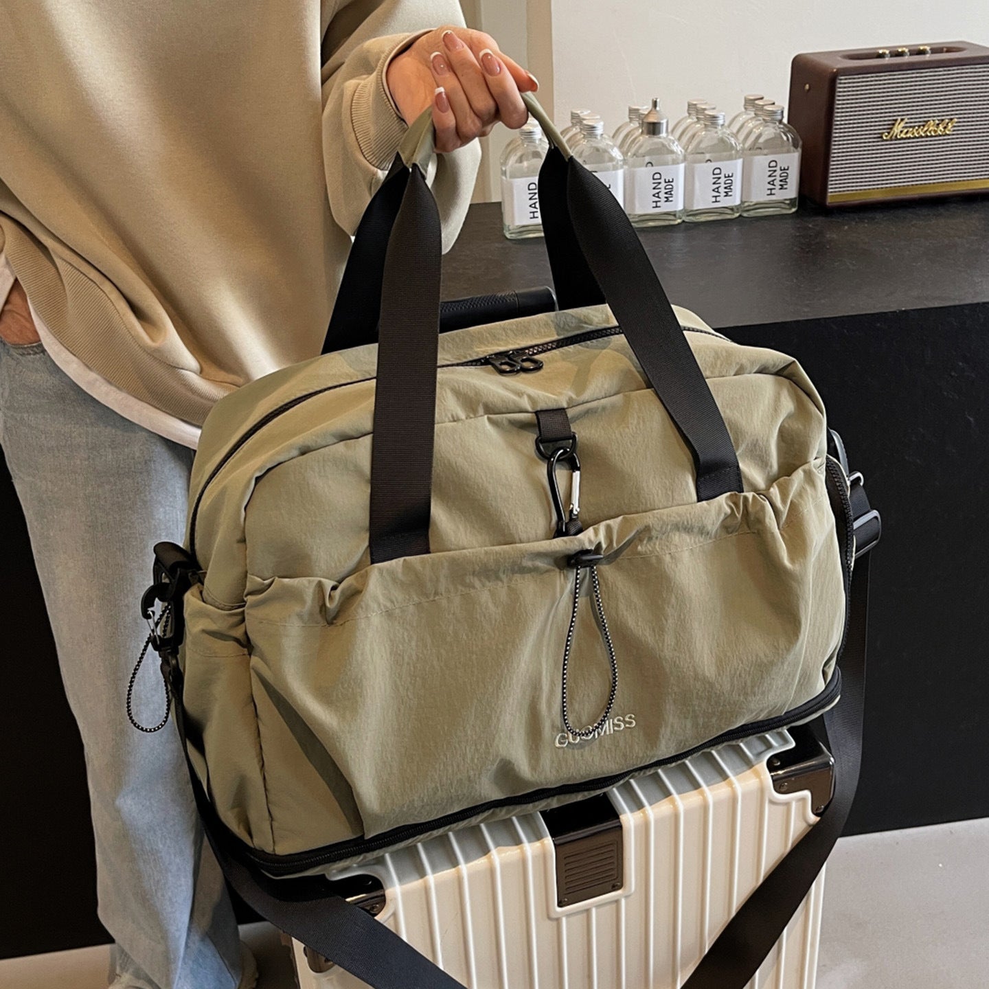 Leichtgewichtiges Funktionales Reise-Duffle Brehn