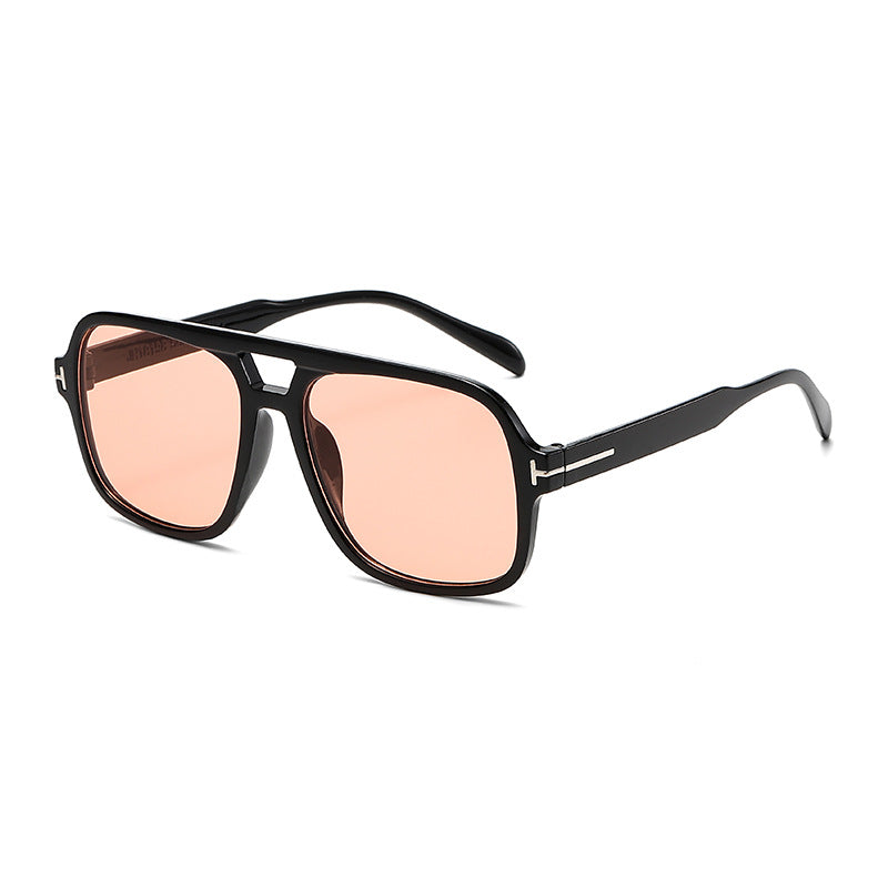 Damen Modische quadratische Sonnenbrille mit robustem Rahmen Brehn