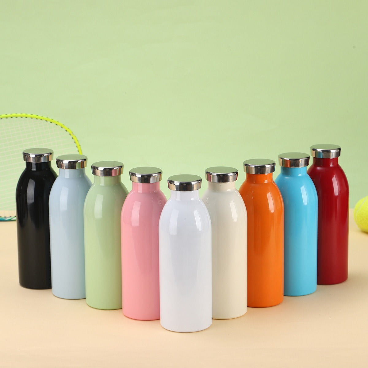 Damen Edelstahl Sport Trinkflasche Brehn