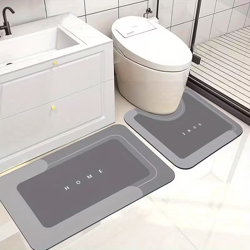 Rutschfeste Badezimmer-Komfortmatte Set