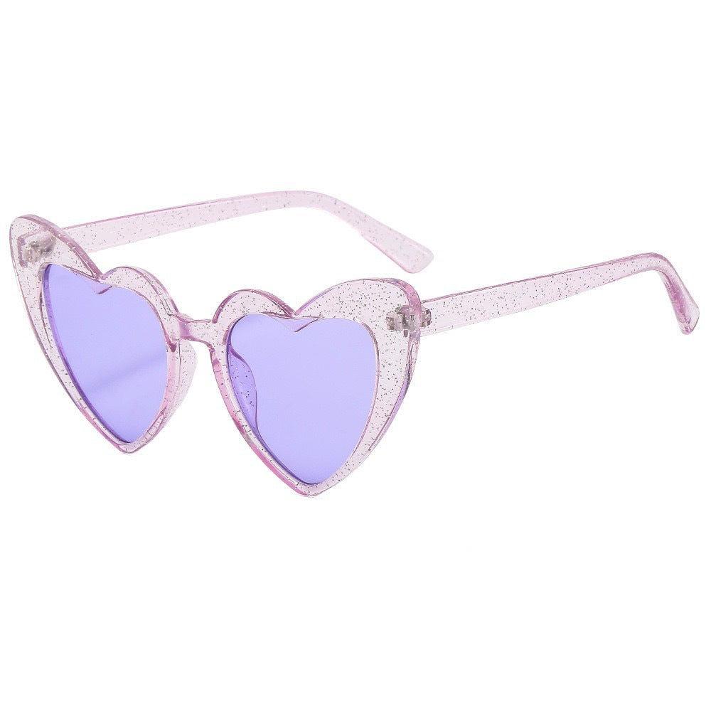 Herzförmige Retro-Sonnenbrille Brehn