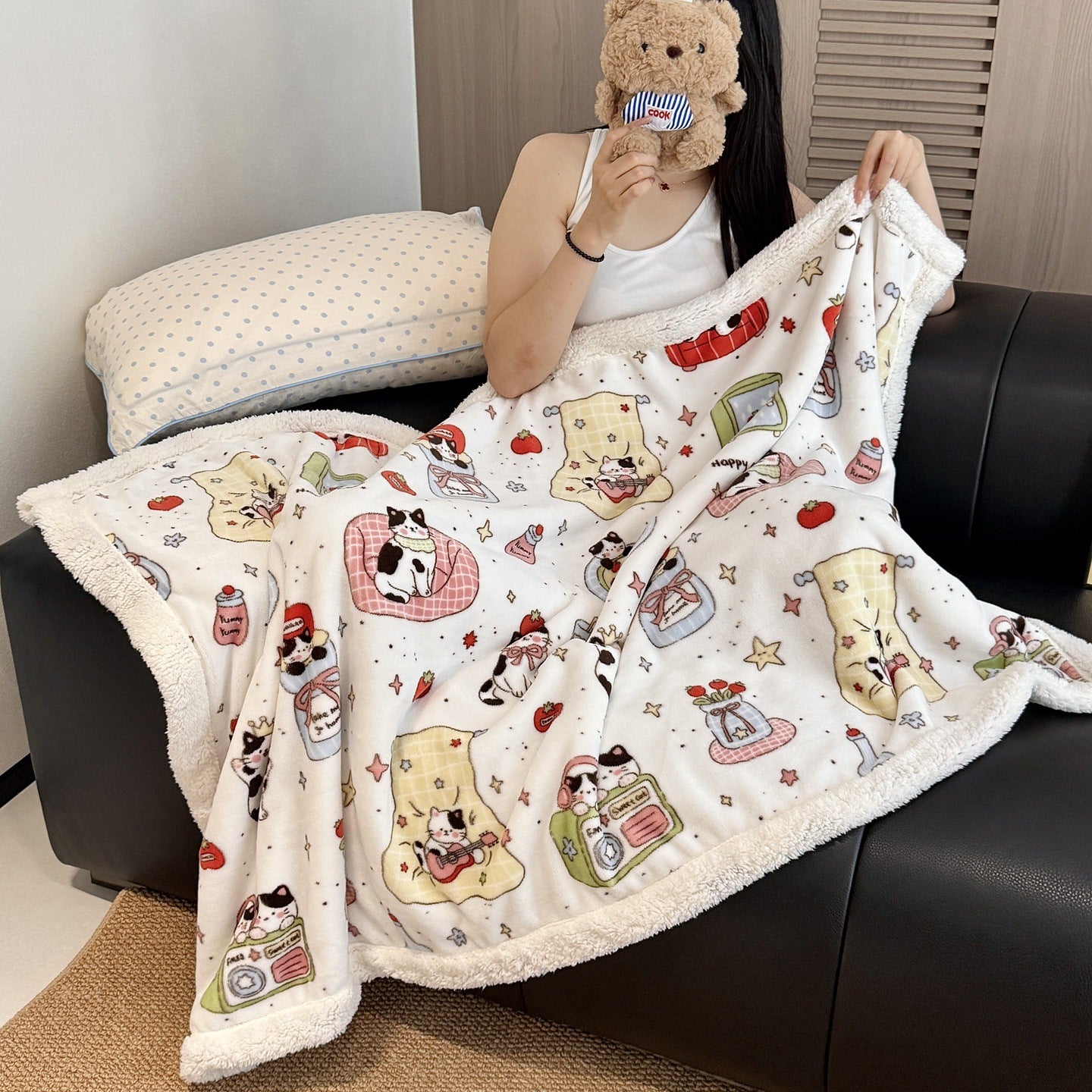 Gemütliche Kuscheldecke Brehn