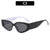 Elegante Katzenaugen-Sonnenbrille