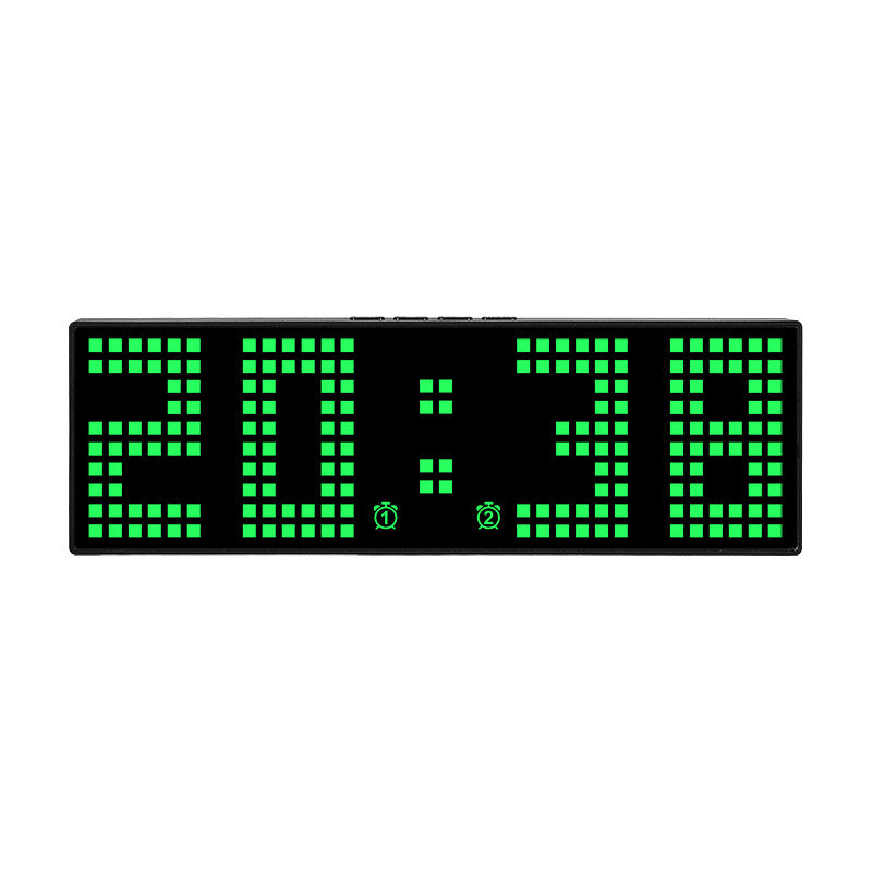 Digitaler LED-Wecker mit Farbwechsel Brehn