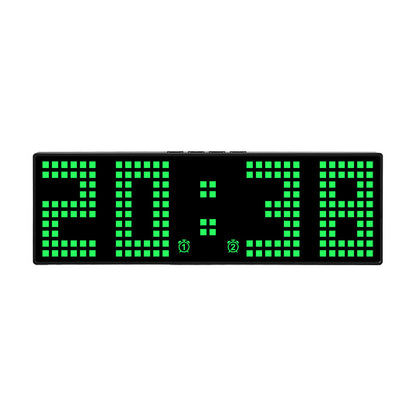 Digitaler LED-Wecker mit Farbwechsel Brehn